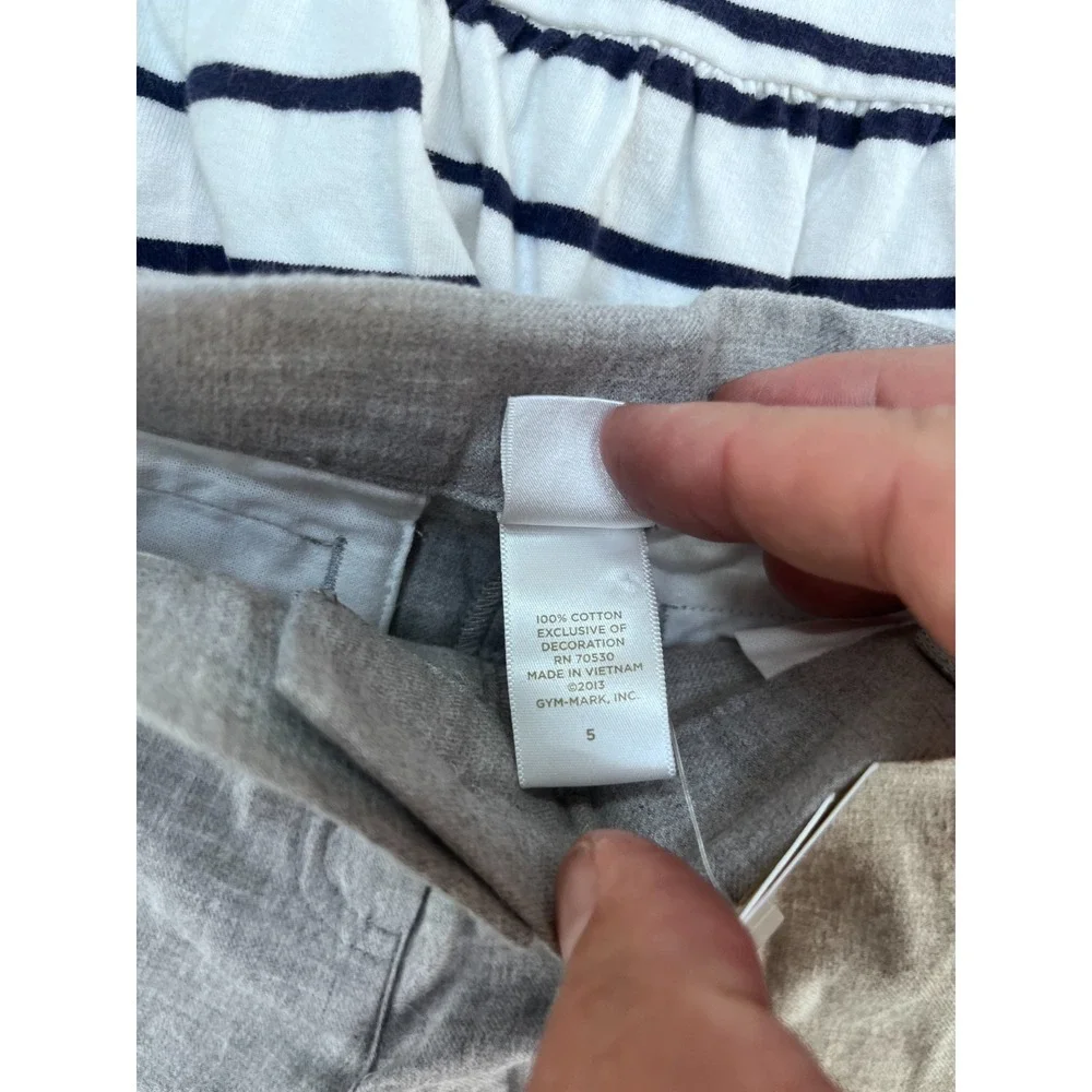 Lot of 4 pieces size 5 Janie and Jack girls Pants and shirts‎